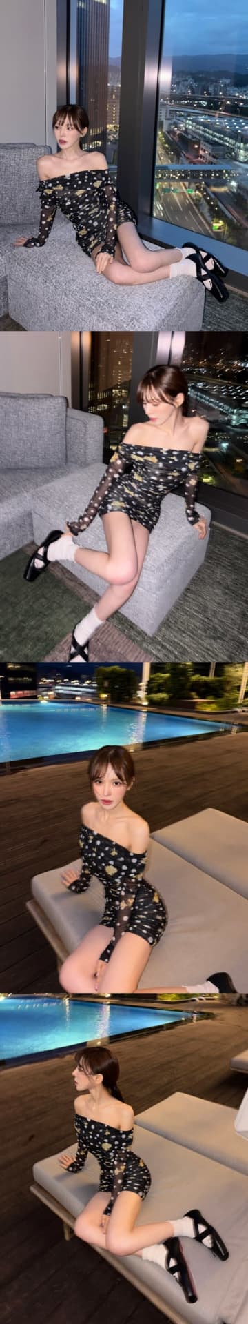 「見えちゃいそう…」Red Velvet・ウェンディ、“超ミニ”ワンピで美脚あらわ！ガリガリ姿に心配の声も【PHOTO】