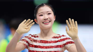 “ニュースター”中井亜美は逆転V射程圏内のSP3位　初の大舞台を支えたのは…「ライトが明るくなったときに安心感を感じられた」