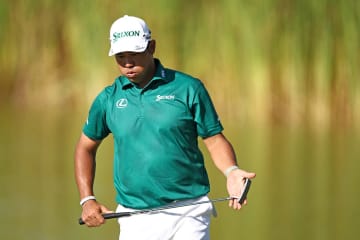 松山英樹が首位タイ浮上「パッティングが入ってくれた」