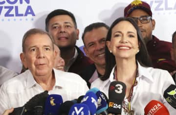 野党候補が授賞式出席へ　平和賞のマチャド氏と共闘