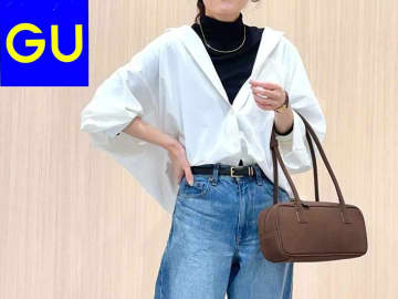 冬も「シャツ」が頼れる♡【GU】の定番服で作る「最旬レイヤードコーデ」