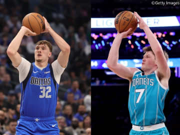 10～11月の月間最優秀新人賞にマーベリックスのフラッグ、ホーネッツのカニップルが選出