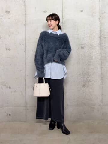 今冬の本命は「ふわふわニット」♡着るだけで今っぽい！垢抜けシャギーニットコーデ5選