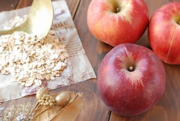 卵もバターも使わないのに美味しい！体にうれしい♡りんごのオートミールクッキーのレシピ