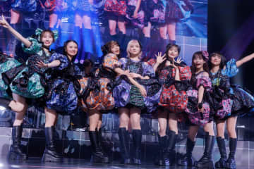 【ライブレポート】CANDY TUNE、全国ツアーファイナルで角田信朗と「倍倍FIGHT!」を漢気コラボ。日本武道館2デイズ開催決定も