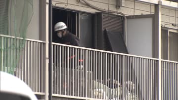 2階建てアパート燃える火事…火元とみられる部屋から男性（47）が意識不明の状態で発見されその後死亡　千葉市