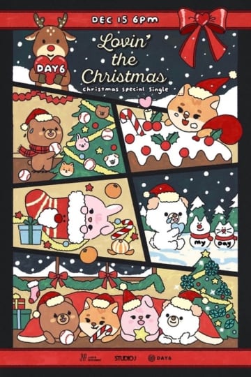 DAY6、デビュー後初のシーズンソング「Lovin' the Christmas」を12月15日にリリース！