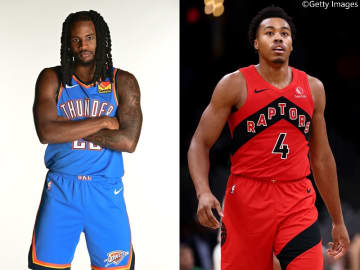 10～11月の月間最優秀守備選手賞にサンダーのウォレス、ラプターズのバーンズが選出