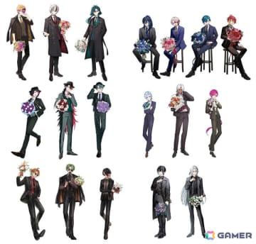 「悪魔執事と黒い猫」アプリリリース4周年を記念した描き起こしグッズが2026年2月21日に発売！花束カードがもらえるフェアも同日よりアニメイトで開催