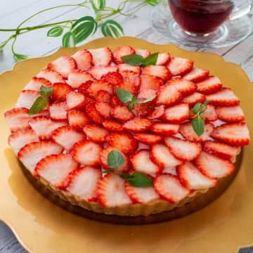 【フルーチェで簡単！いちごタルト】「コレ絶対マネして！」ケーキ買うより安上がり♡クリスマスにも大活躍♪