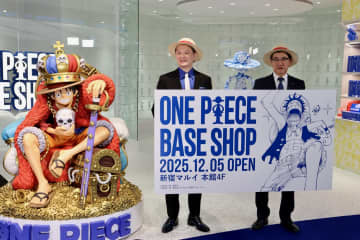 『ONE PIECE』が新宿マルイ1フロアをジャック！　BASE SHOPにジャンプ編集長とバンナム社長が駆けつける