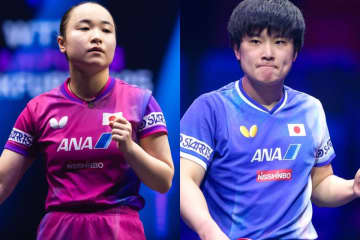 伊藤美誠、篠塚大登がフランスとの第2ステージ最終戦でペア結成　張本智和、大藤沙月がシングルスでエース起用【卓球・ITTF混合団体W杯】