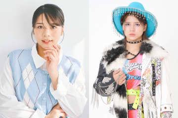 姉はグラドル、妹は女子プロレスラー　話題の“レスリング姉妹”がクリスマス衣装で撮影会