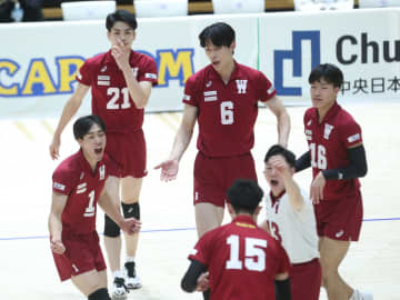 全日本インカレ　女子は東京女体大と鹿屋体大、男子は早稲田大と国士舘大が決勝へ