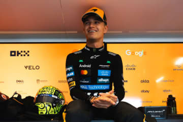 初日最速ノリス、タイトルに向け順調も「まだ笑顔になるのは早すぎる」11番手ピアストリ「FP1欠場にしては悪くない状態」