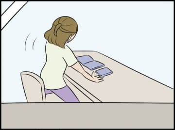 【漫画】僕は後ろ髪を引かれる思いで図書館を後にした【価値観離婚 Vol.38】