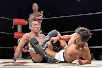 【ＧＬＥＡＴ】青木真也　中嶋勝彦＆カシンに挟まれて絶望「マジでどうしたらいいんだよ、これ」