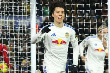 田中碧が敗戦の危機を救う劇的弾　リバプール相手に2戦連発…最高評価「素晴らしい冷静さ」