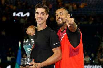 今も再起を諦めない29歳コキナキス。「非常に過酷だった」という大胸筋の手術を選択し、キリオスとのペア再結成を目指す！＜SMASH＞