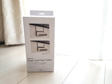 【3COINS】レンジフードの溝が収納に!?キッチンペーパー置き場所迷子に全力でオススメする画期的アイテム！