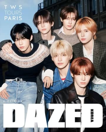 TWS、少年のような魅力あふれるグラビアを公開…パリの街中で撮影されたカットも