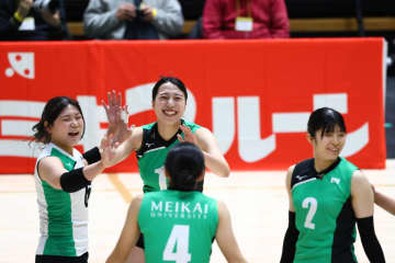 明海大が前年女王の筑波大を破り史上初の3位に！【全日本インカレ女子】