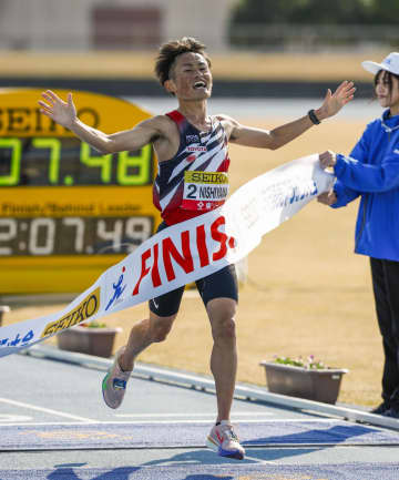 防府マラソン、西山和弥が2位　日本勢最高、小山裕太は4位