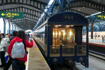 特別観光列車「伊春号」が試験運行　中国黒竜江省