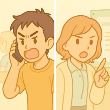 「うるせぇな」図書館で電話する若者が逆ギレ。だが、職員のある行動で二度と来なくなった話【短編小説】