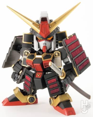 SDガンダム部門 【 金賞 】 は「武者頑駄無 黒漆塗赤糸威大鎧」!!  刺繍糸を利用した鎧の表現やスタイリングセンスで武者頑駄無の新たな可能性を見せる。オラザク2025で受賞作品を掲載【第28回全日本オラザク選手権】