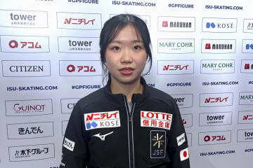 17歳の中井亜美「成長の証し」　フィギュア五輪代表に前進
