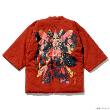 「ガンダム」 “逆襲のシャア” サザビー、 “閃光のハサウェイ”ペーネロペーがはんてんに！和のテイストを表現♪