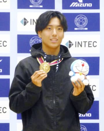 宮野隼人、3回宙返り9本でV　トランポリン・ジャパンオープン