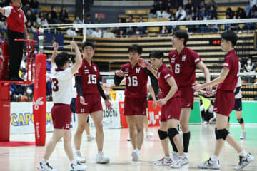 全日本インカレ男子　早稲田大が失セット０の完全優勝で2年ぶり11回目の栄冠