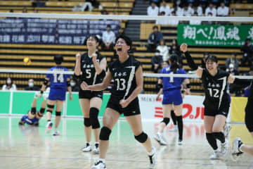 全日本インカレ女子　東京女体大が鹿屋体大を下して55年ぶり2回目の優勝
