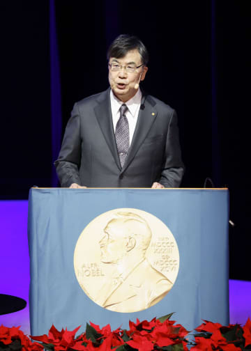ノーベル講演、締めは妻への感謝　坂口氏「自己免疫疾患治療に道」