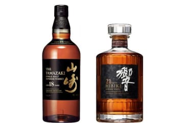 三越、ウイスキー「山崎18年」と「響21年」のセットを抽選販売。価格はメーカー希望小売価格と一致