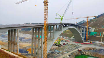 平陸運河で動物を渡すための橋、本体工事が完了―広西チワン族自治区