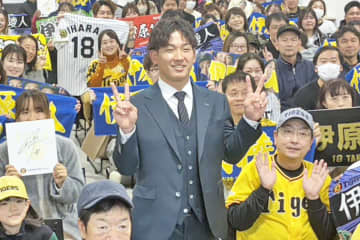 【阪神】伊原陵人 Ｖ旅行先のハワイで…森下翔太と合同トレ「何回も話をしてきたので」