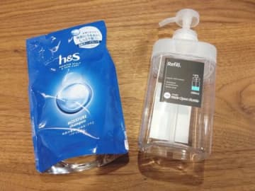 シャンプーの詰替えが秒速で終わる！〈ダイソー広口ボトル〉がホントに優秀すぎました。