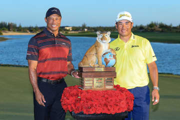 「タイガーが『10アンダー出してこい』と」松山英樹が3打差逆転で大会2勝目 「64」からプレーオフで決着