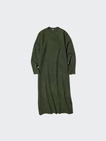 寒い朝、すぽんっと着るだけで「はい、可愛い♡」1枚で決まる！ユニクロワンピース5選