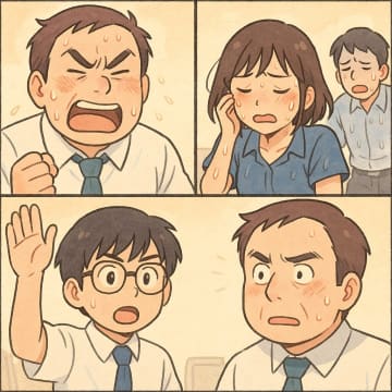 「経費削減だ」と真夏にエアコンを切る上司。だが、部下のある一言で顔面蒼白に。一体何が？【短編小説】