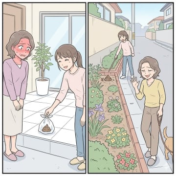 「犬のフンは肥料になる」と放置する飼い主→私のある行動で、翌日から姿を見せなくなったワケ【短編小説】