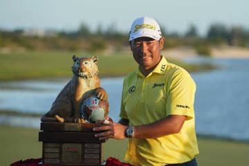 大逆転Vの松山英樹、スーパーイーグルに騒然「Wow」　直後に珍しい行動「本当に怖い存在だ」