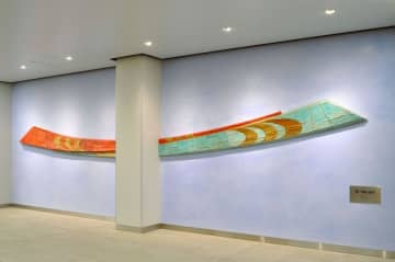 とうきょうスカイツリー駅を彩る陶板レリーフ「TO THE SKY」新駅舎に移設し12月7日(日)から公開