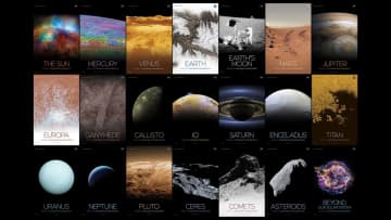 太陽系とその彼方　NASA公式ポスターセット「Solar System and Beyond Poster Set」
