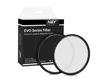 H&Y「EVO」フィルター2製品に86mm径が追加　ブラックプロミストとIR ND