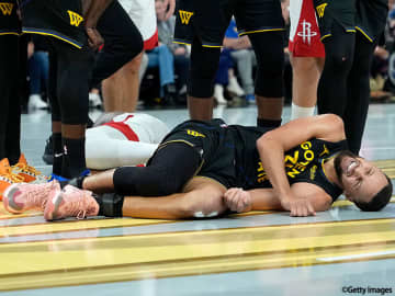 ステフィン・カリーの負傷状況をウォリアーズが更新…再評価で順調な回復を確認も