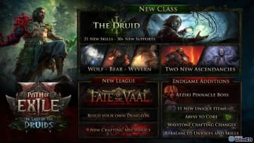 「Path of Exile 2」大型アップデート“ The Last of the Druids ”12月13日配信！変身クラス「ドルイド」が登場